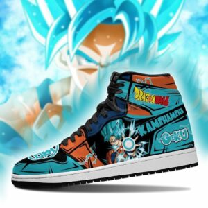 Goku Blue Shoes Kamehameha Custom Anime Dragon Ball Sneakers 5