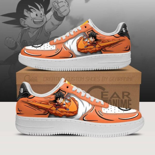 Goku Flying Nimbus Air Shoes Custom Anime Dragon Ball Sneakers 1