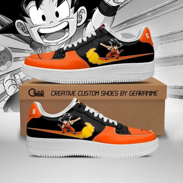 Goku Flying Nimbus Shoes Kintoun Dragon Ball Custom Anime Sneakers 1