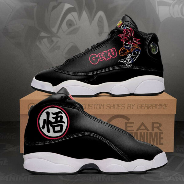 Goku God Shoes Custom Anime Dragon Ball Sneakers 2