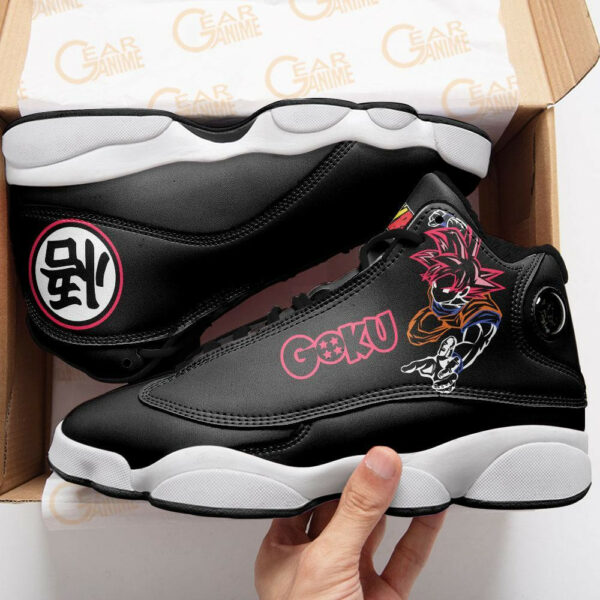 Goku God Shoes Custom Anime Dragon Ball Sneakers 1