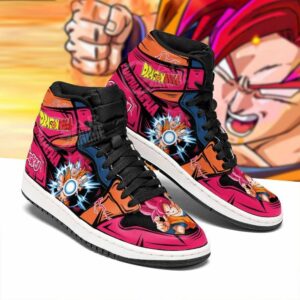 Goku God Shoes Kamehameha Custom Anime Dragon Ball Sneakers 4