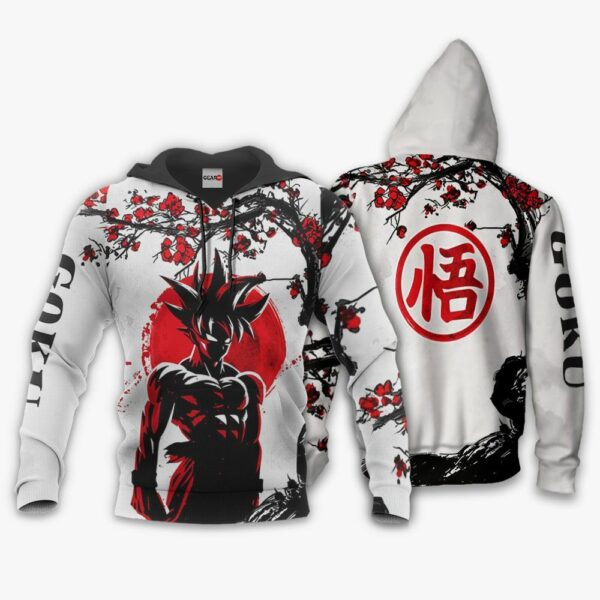 Goku Hoodie Custom Japan Style Dragon Ball Anime Merch 1