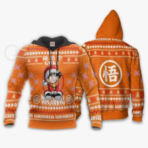 Goku Kid Ugly Christmas Sweater Dragon Ball Anime Xmas Gift 8