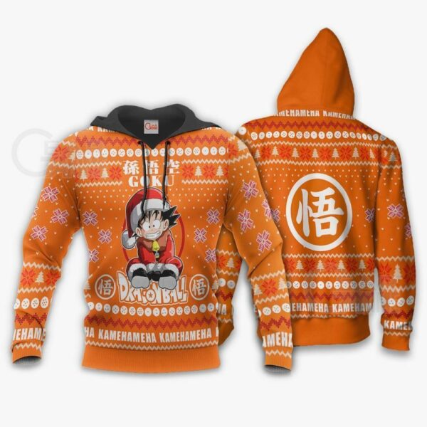 Goku Kid Ugly Christmas Sweater Dragon Ball Anime Xmas Gift 3