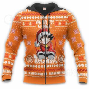 Goku Kid Ugly Christmas Sweater Dragon Ball Anime Xmas Gift 11