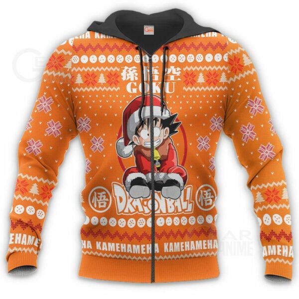 Goku Kid Ugly Christmas Sweater Dragon Ball Anime Xmas Gift 6