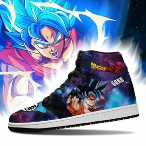 Goku Shoes Galaxy Custom Dragon Ball Anime Sneakers 6
