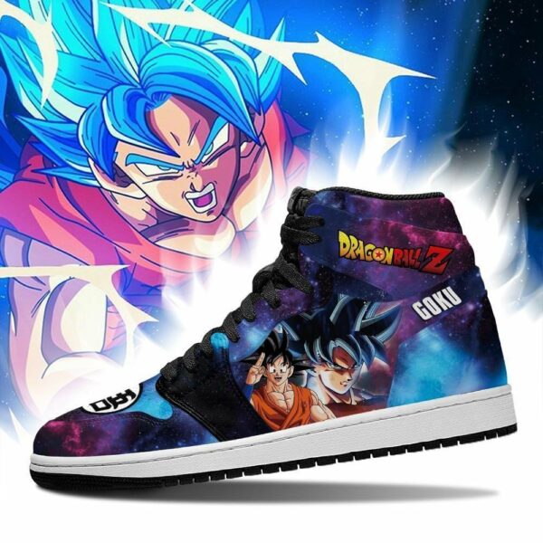 Goku Shoes Galaxy Custom Dragon Ball Anime Sneakers 3