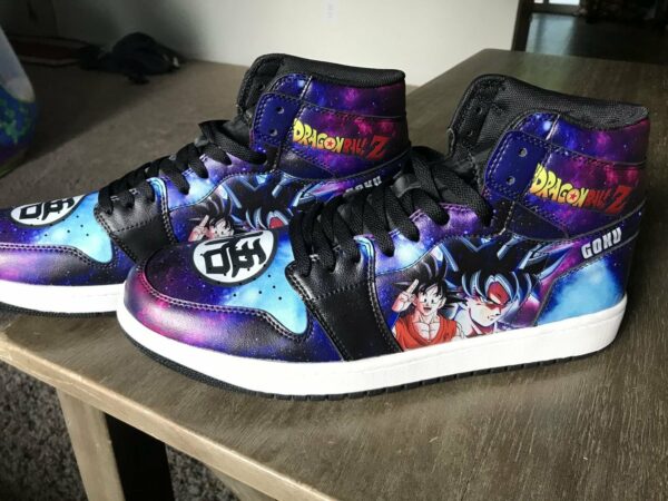Goku Shoes Galaxy Custom Dragon Ball Anime Sneakers 4