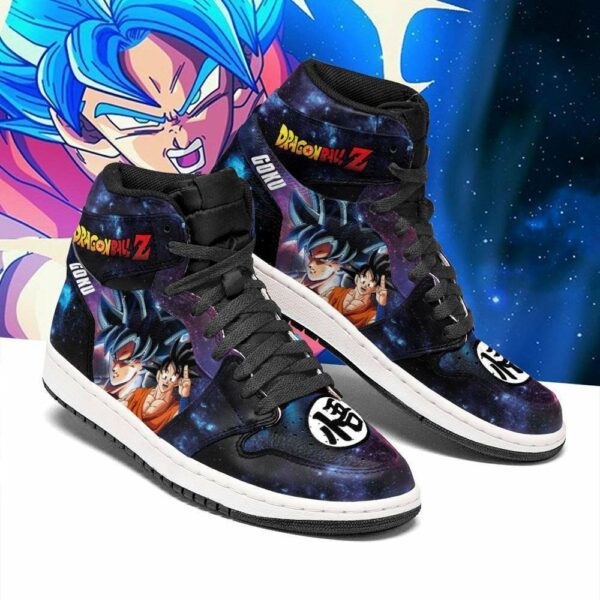 Goku Shoes Galaxy Custom Dragon Ball Anime Sneakers 1