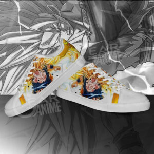 Goku SSJ 3 Skate Shoes Dragon Ball Custom Anime Sneakers 6