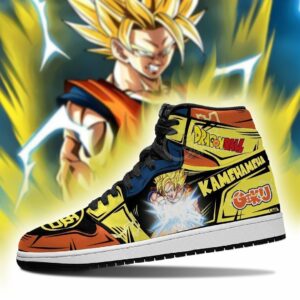 Goku SSJ Shoes Kamehameha Custom Anime Dragon Ball Sneakers 5