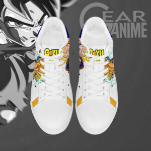 Goku SSJ Skate Shoes Dragon Ball Custom Anime Sneakers 5