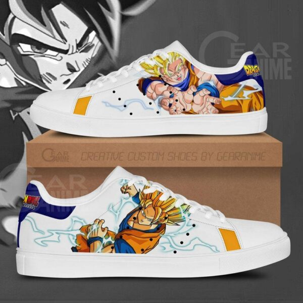 Goku SSJ Skate Shoes Dragon Ball Custom Anime Sneakers 1
