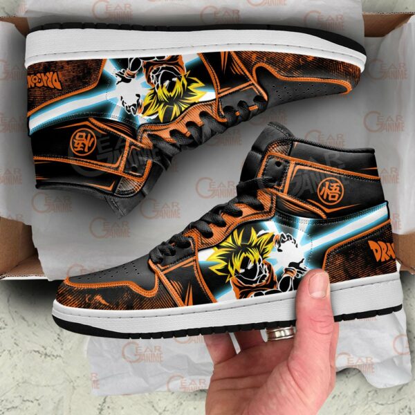 Goku Super Saiyan Shoes Custom Dragon Ball Anime Sneakers 2