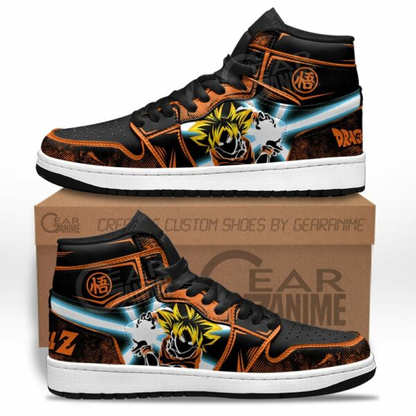 Goku Super Saiyan Shoes Custom Dragon Ball Anime Sneakers 1