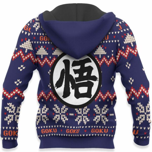 Goku Ultra Instinct Christmas Sweater Custom Anime Dragon Ball XS12 4