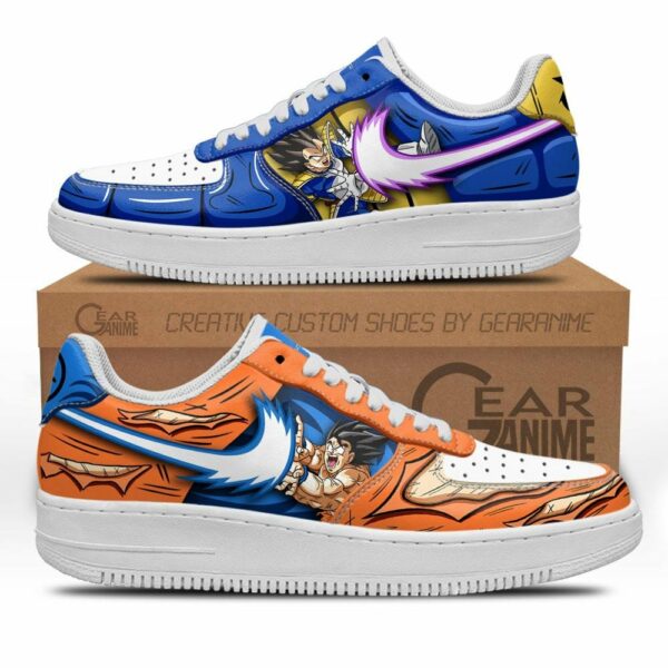 Goku & Vegeta Air Shoes Custom Ki Blast Anime Dragon Ball Sneakers 1