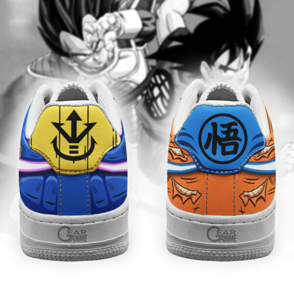 Goku & Vegeta Air Shoes Custom Ki Blast Anime Dragon Ball Sneakers 4