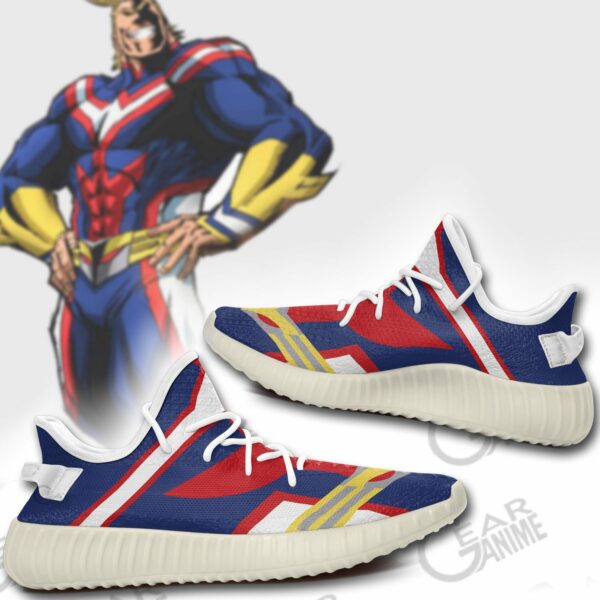 Golden All Might Shoes Uniform My Hero Academia Sneakers SA10 4