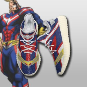 Golden All Might Shoes Uniform My Hero Academia Sneakers SA10 9