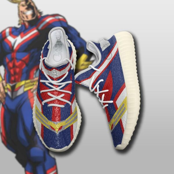 Golden All Might Shoes Uniform My Hero Academia Sneakers SA10 5