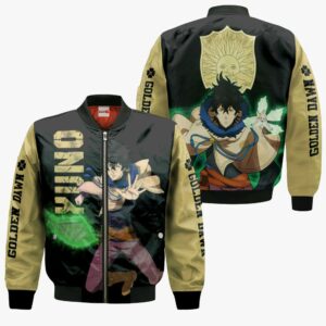 Golden Dawn Yuno Hoodie Black Clover Anime Shirt 9