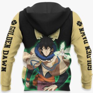 Golden Dawn Yuno Hoodie Black Clover Anime Shirt 10