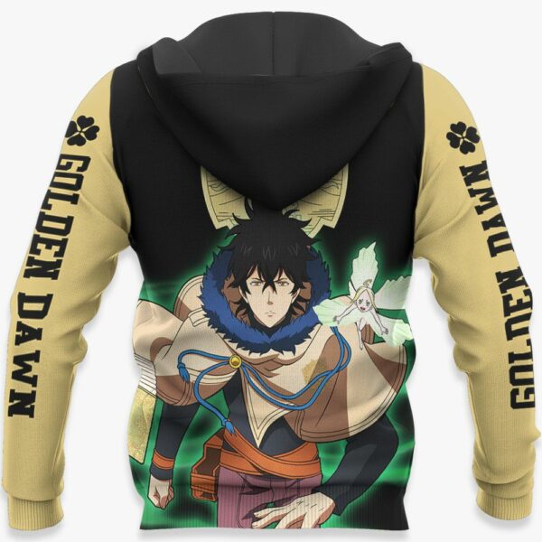 Golden Dawn Yuno Hoodie Black Clover Anime Shirt 5