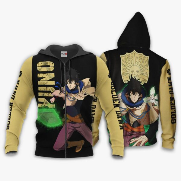 Golden Dawn Yuno Hoodie Black Clover Anime Shirt 1