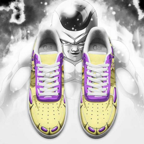 Golden Frieza Air Shoes Custom Anime Dragon Ball Sneakers 4