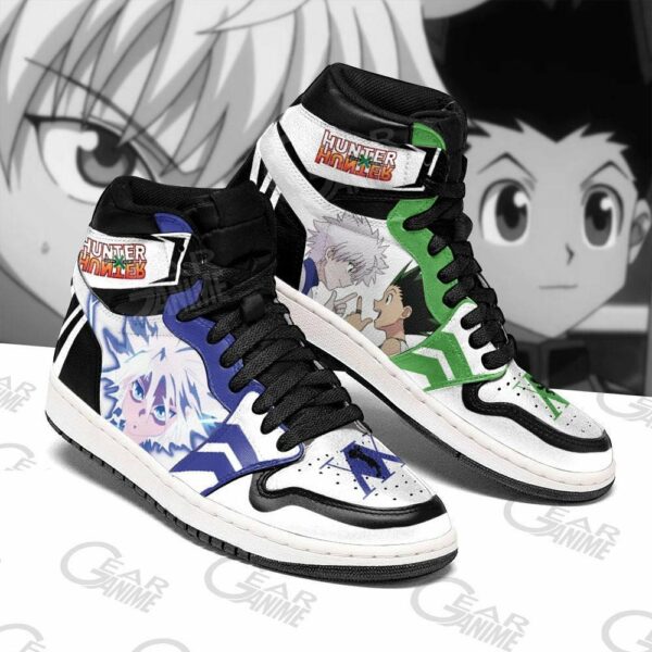 Gon and Killua Shoes Custom Anime Hunter X Hunter Sneakers 2