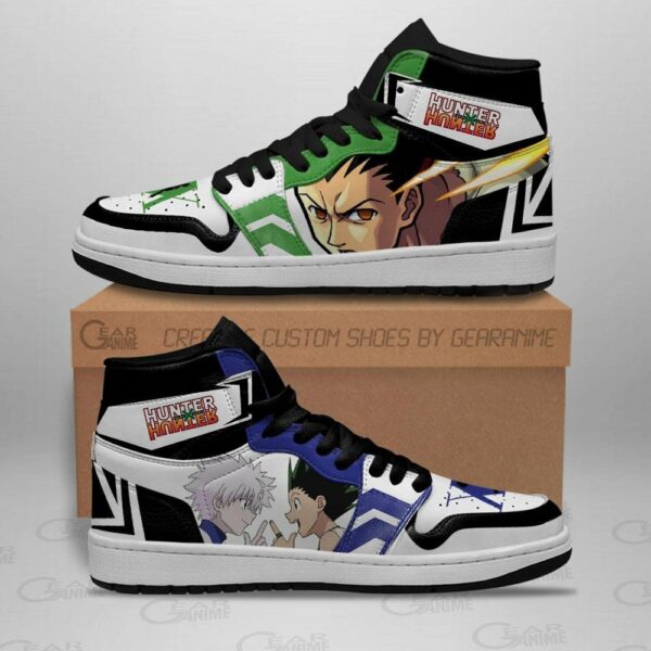 Gon and Killua Shoes Custom Anime Hunter X Hunter Sneakers 1