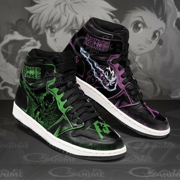 Gon and Killua Shoes Skill Custom Anime Hunter x Hunter Sneakers 2