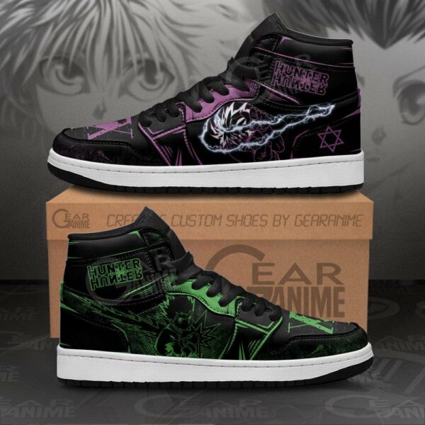 Gon and Killua Shoes Skill Custom Anime Hunter x Hunter Sneakers 1