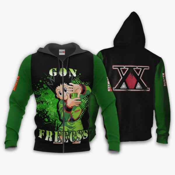 Gon Freecss Hoodie Custom Anime HxH Merch Clothes 1