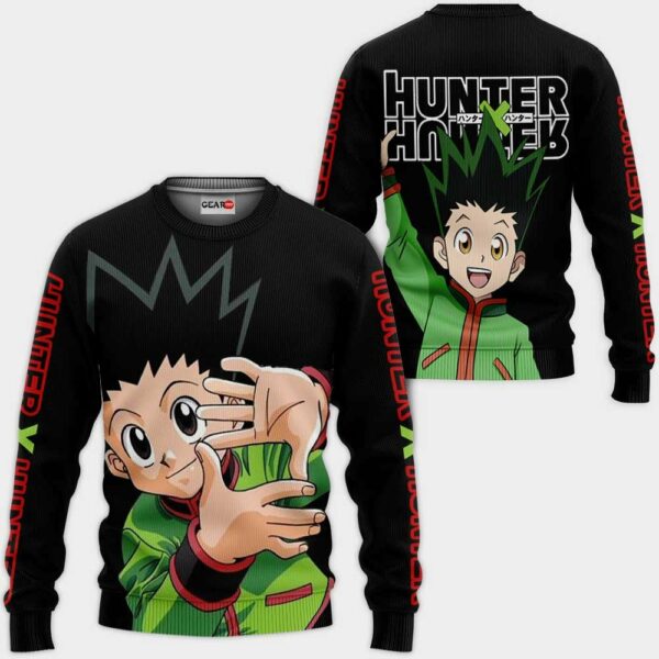 Gon Freecss Hoodie Custom HxH Anime Merch Clothes 2