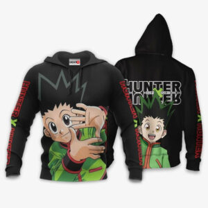 Gon Freecss Hoodie Custom HxH Anime Merch Clothes 8