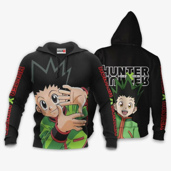 Gon Freecss Hoodie Custom HxH Anime Merch Clothes 3