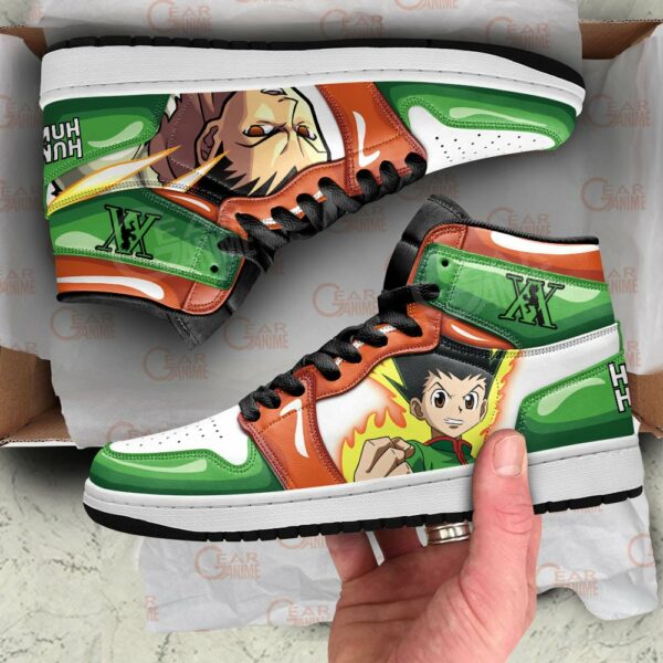 Gon Freecss Shoes Custom Hunter X Hunter Anime Sneakers 2