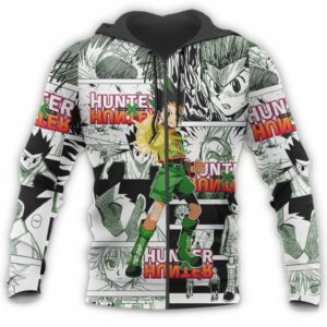 Gon HxH Shirt Sweater HxH Anime Hoodie Manga Jacket 15