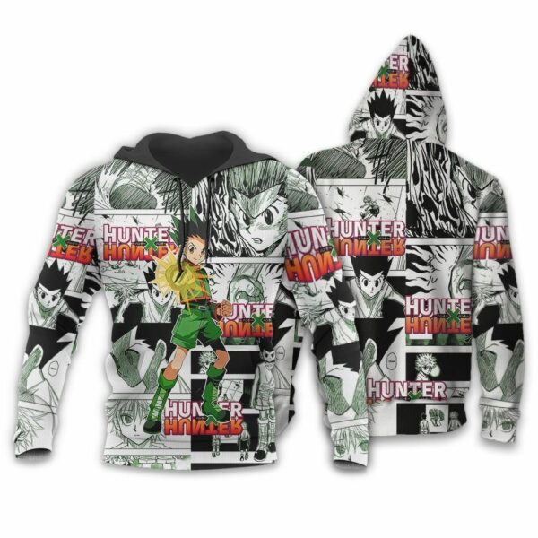 Gon HxH Shirt Sweater HxH Anime Hoodie Manga Jacket 4