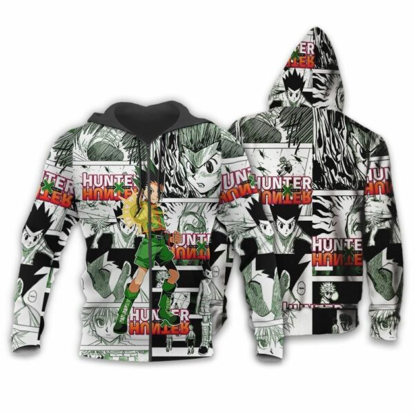 Gon HxH Shirt Sweater HxH Anime Hoodie Manga Jacket 1