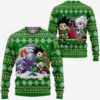 Eren Yeager Ugly Christmas Sweater Custom Anime Attack On Titan XS12 11