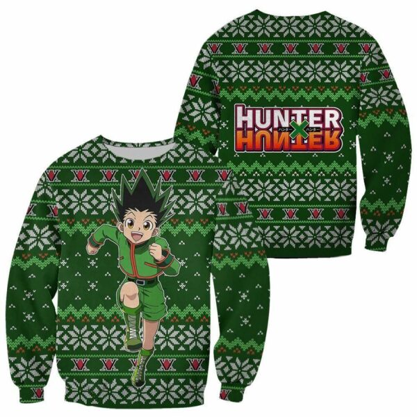 Gon Ugly Christmas Sweater HxH Anime Custom Xmas Clothes 1