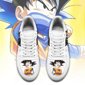 Goten Air Shoes Custom Anime Dragon Ball Sneakers Simple Style 4