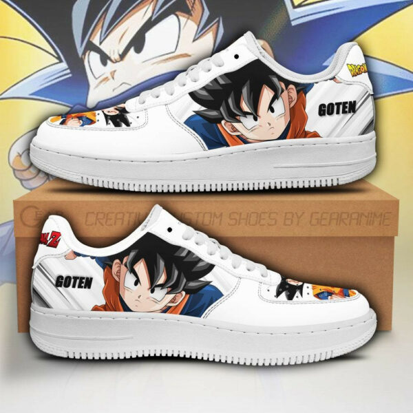 Goten Air Shoes Custom Anime Dragon Ball Sneakers Simple Style 1