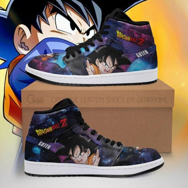Goten Shoes Galaxy Custom Anime Dragon Ball Sneakers 1