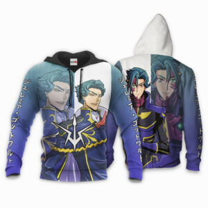 Gottwald Jeremiah Hoodie Custom Code Geass Anime Merch Clothes 8